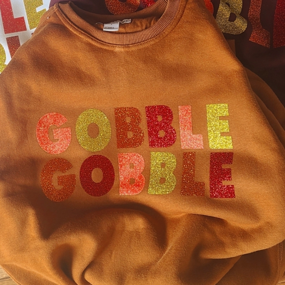 Thanksgiving Gobble Gobble Sweatshirt